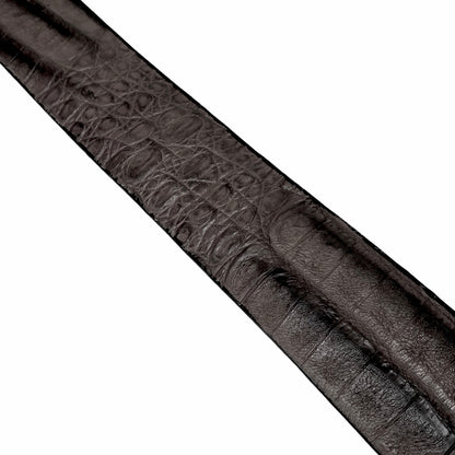Los Altos Newspaper Gray Crocodile Belt