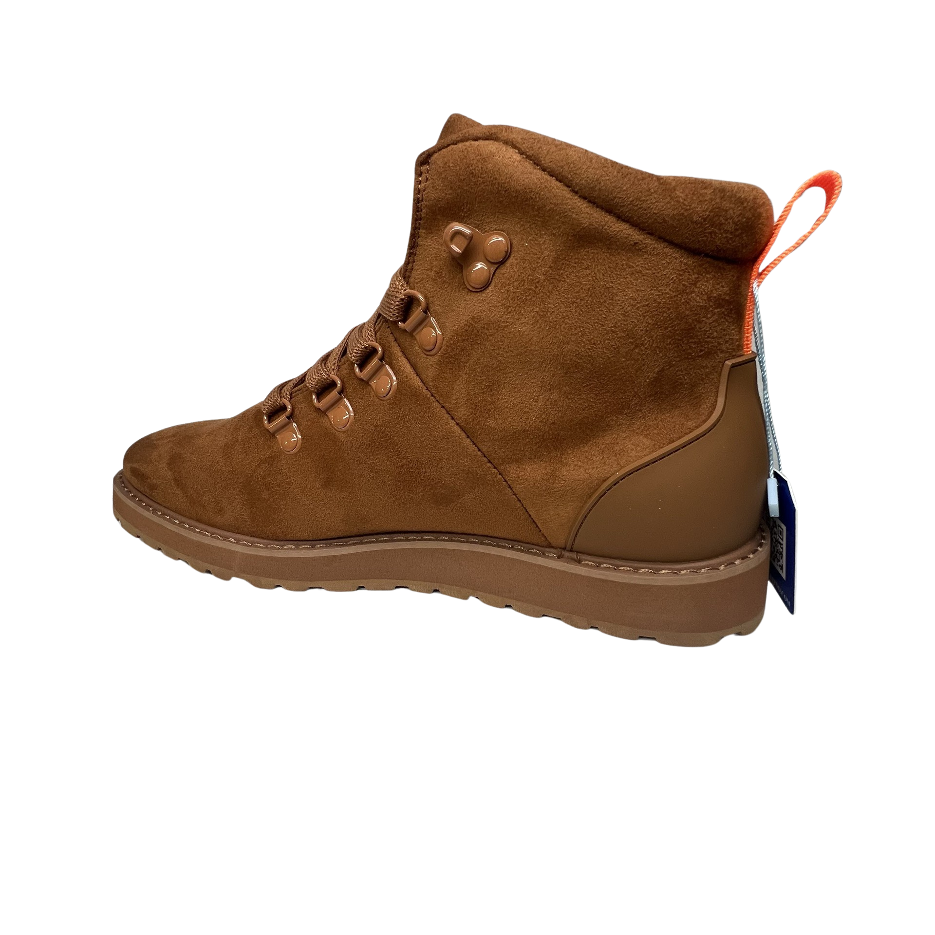 Tayno Britton Camel PU Suede Ankle Boots - Dudes Boutique