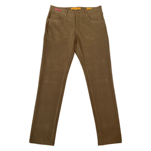 Enzo Alpha-382 Brown Heavy Weight High End Pants - Dudes Boutique