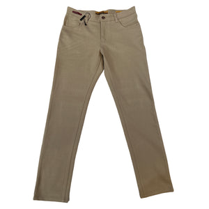 Enzo Alpha-381 Cream Heavy Weight High End Pants - Dudes Boutique