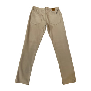 Enzo Alpha-381 Cream Heavy Weight High End Pants - Dudes Boutique