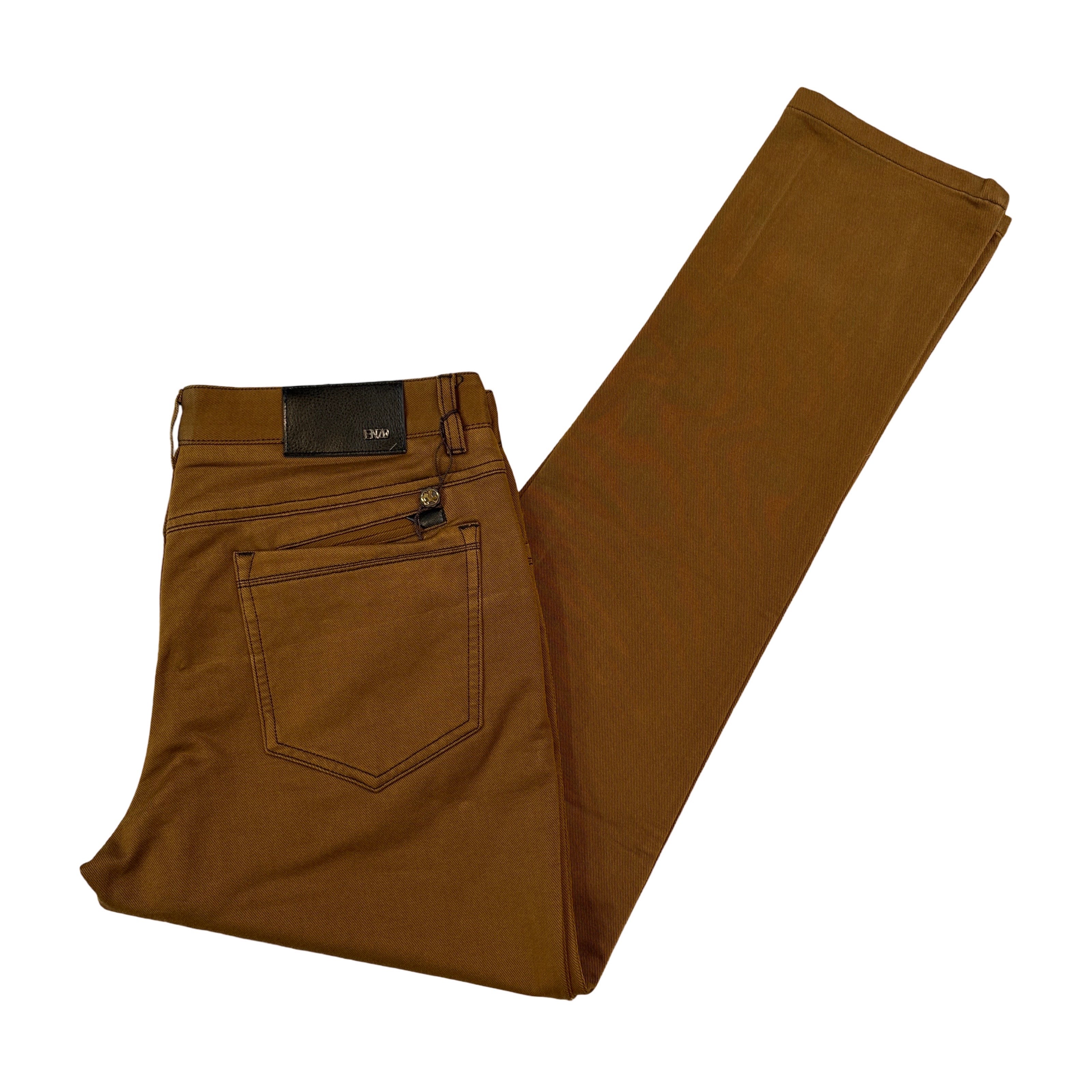 Enzo Getty-32 Carmel Thick High End Pants - Dudes Boutique