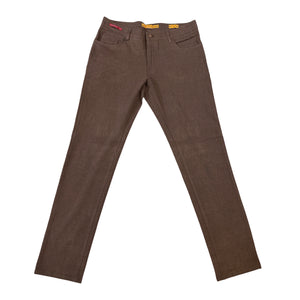 Enzo Alpha-399 Brown High End Pants - Dudes Boutique