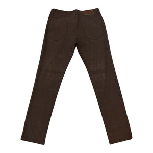 Enzo Alpha-399 Brown High End Pants - Dudes Boutique