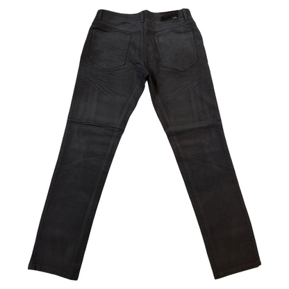 Enzo Alpha-384 black pinwale corduroy high end pants