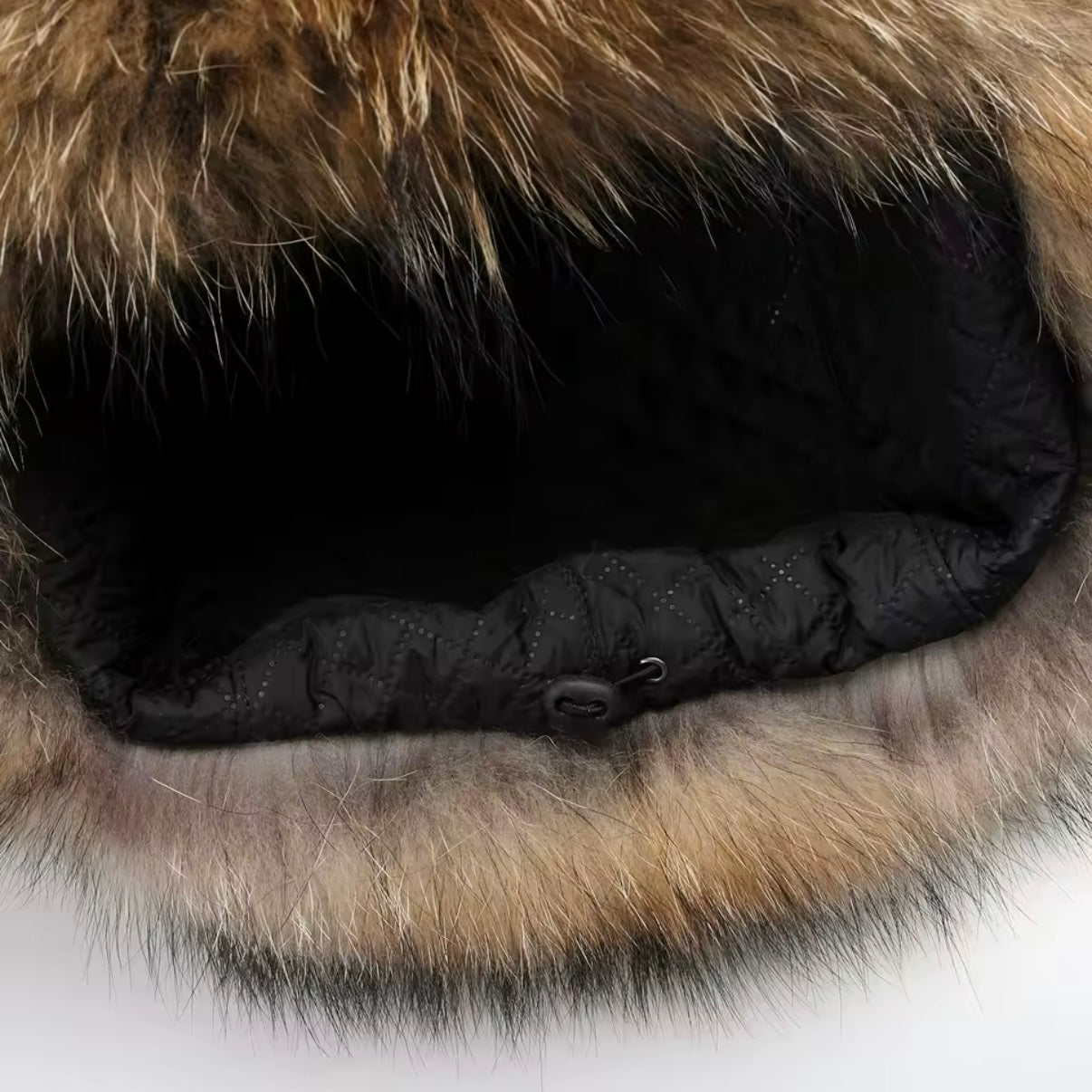 Kashani Red Fox Fur Oversized Lambskin Trapper Hat – Dudes Boutique