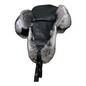 Kashani Chinchilla Aviator Hat - Dudes Boutique