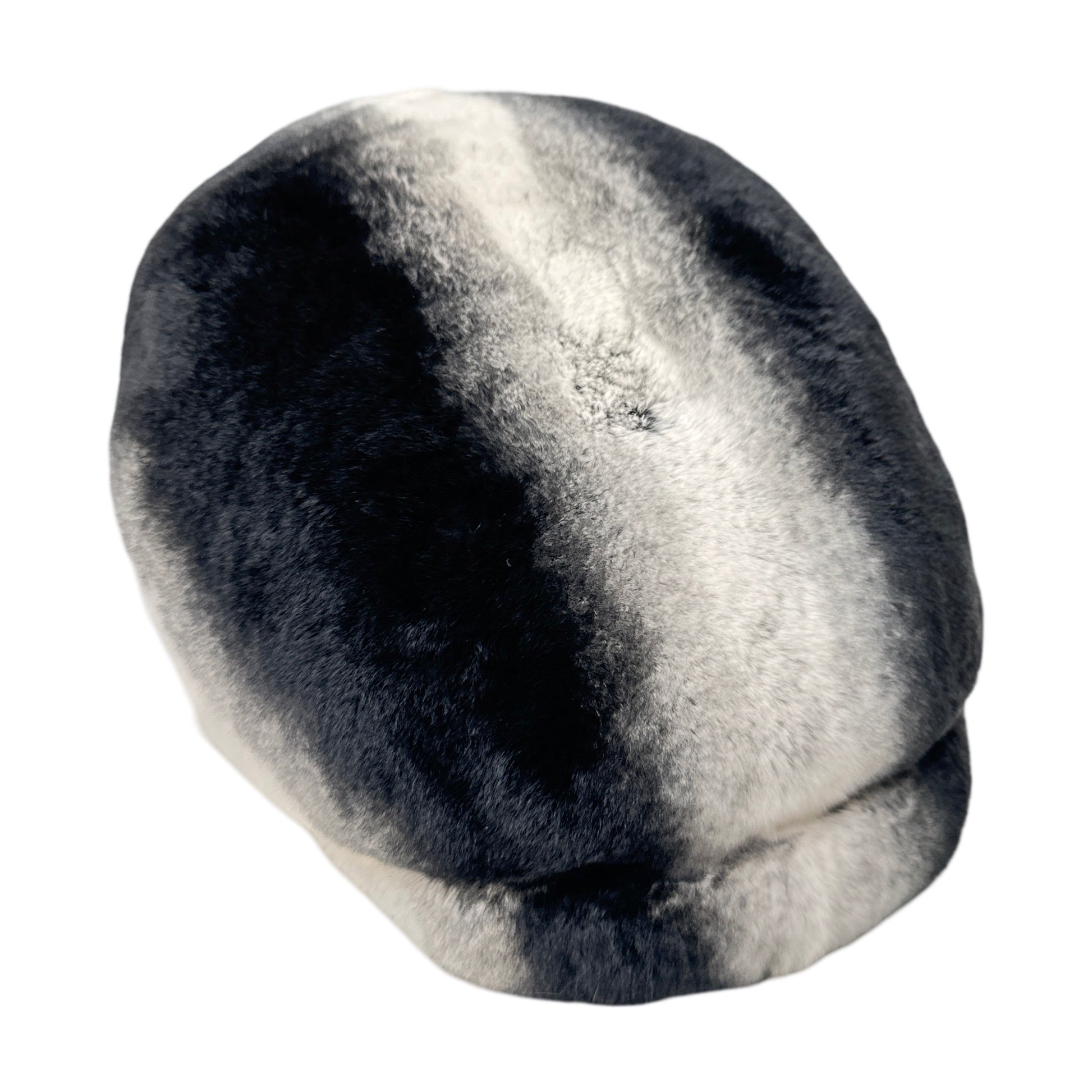 Kashani Rex Rabbit Chinchilla Herringbone Cap - Dudes Boutique