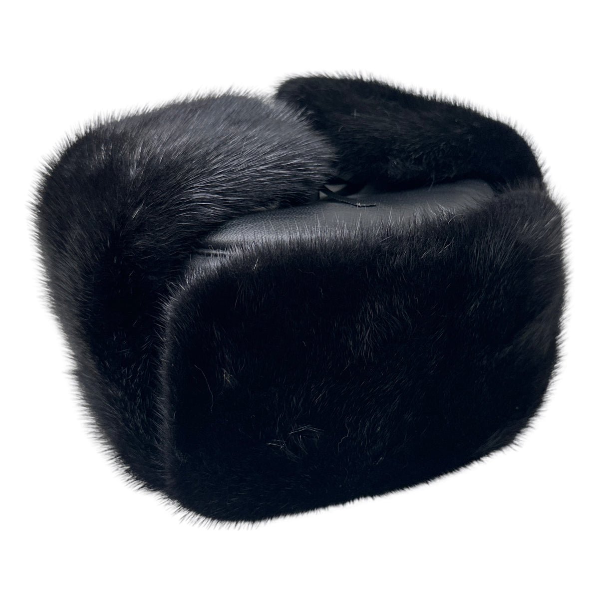 Kashani Black Mink Ushanka Hat – Dudes Boutique