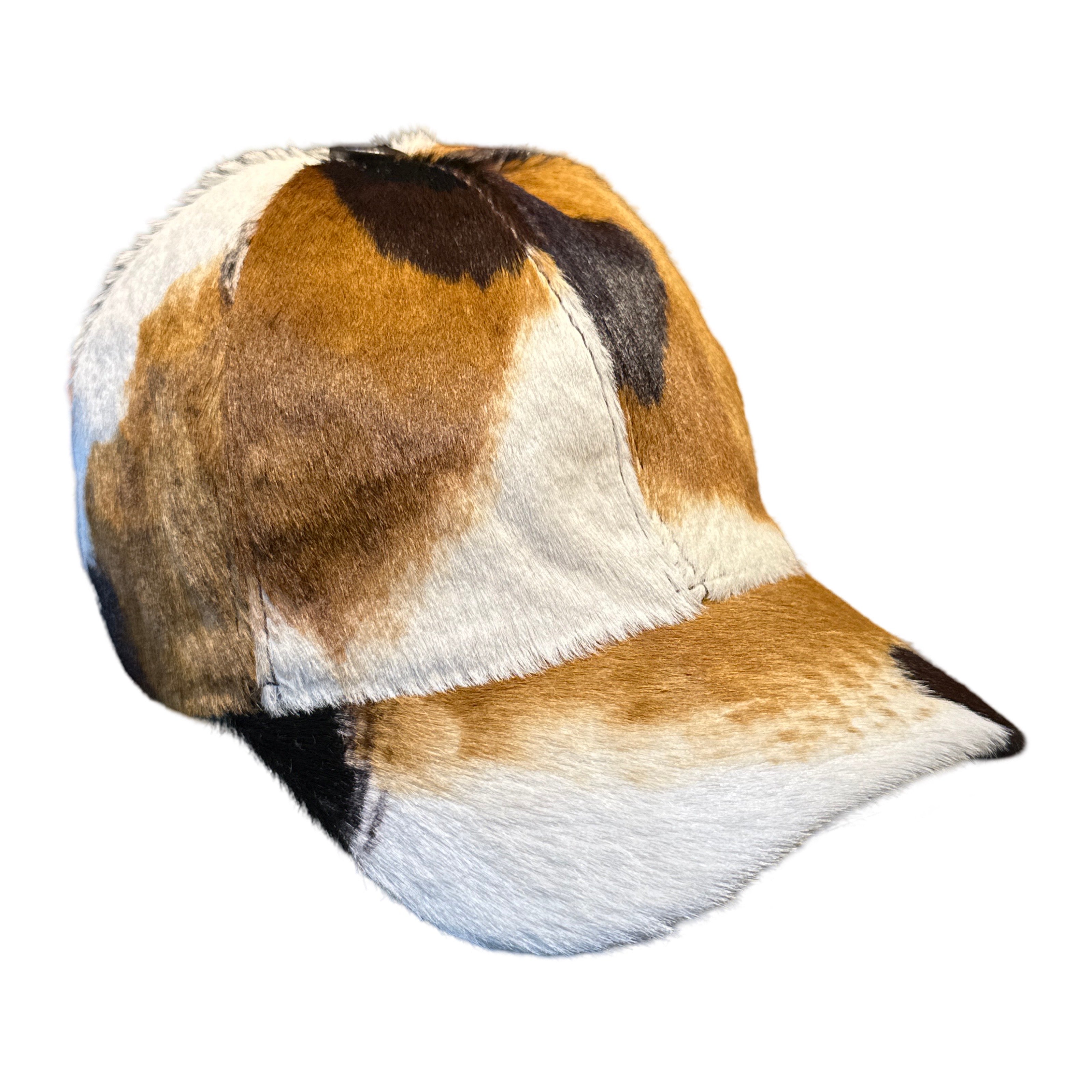 Kashani Natural Pony Hair Baseball Cap - Dudes Boutique