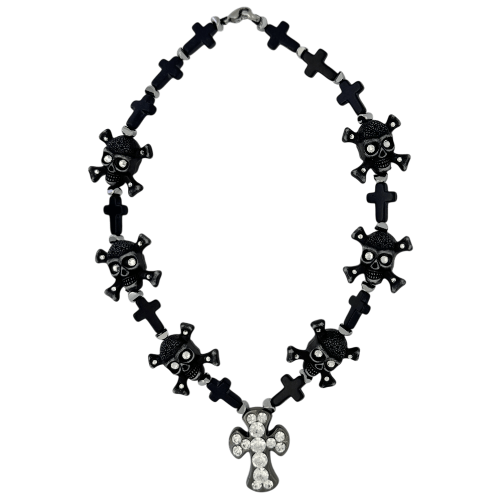 b.b. Simon Skull N Crossbones Pirate-Clear-Black - Dudes Boutique