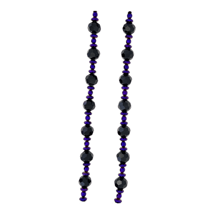 b.b. Simon Heart Crystal Necklace –Volcano-Gold - Dudes Boutique