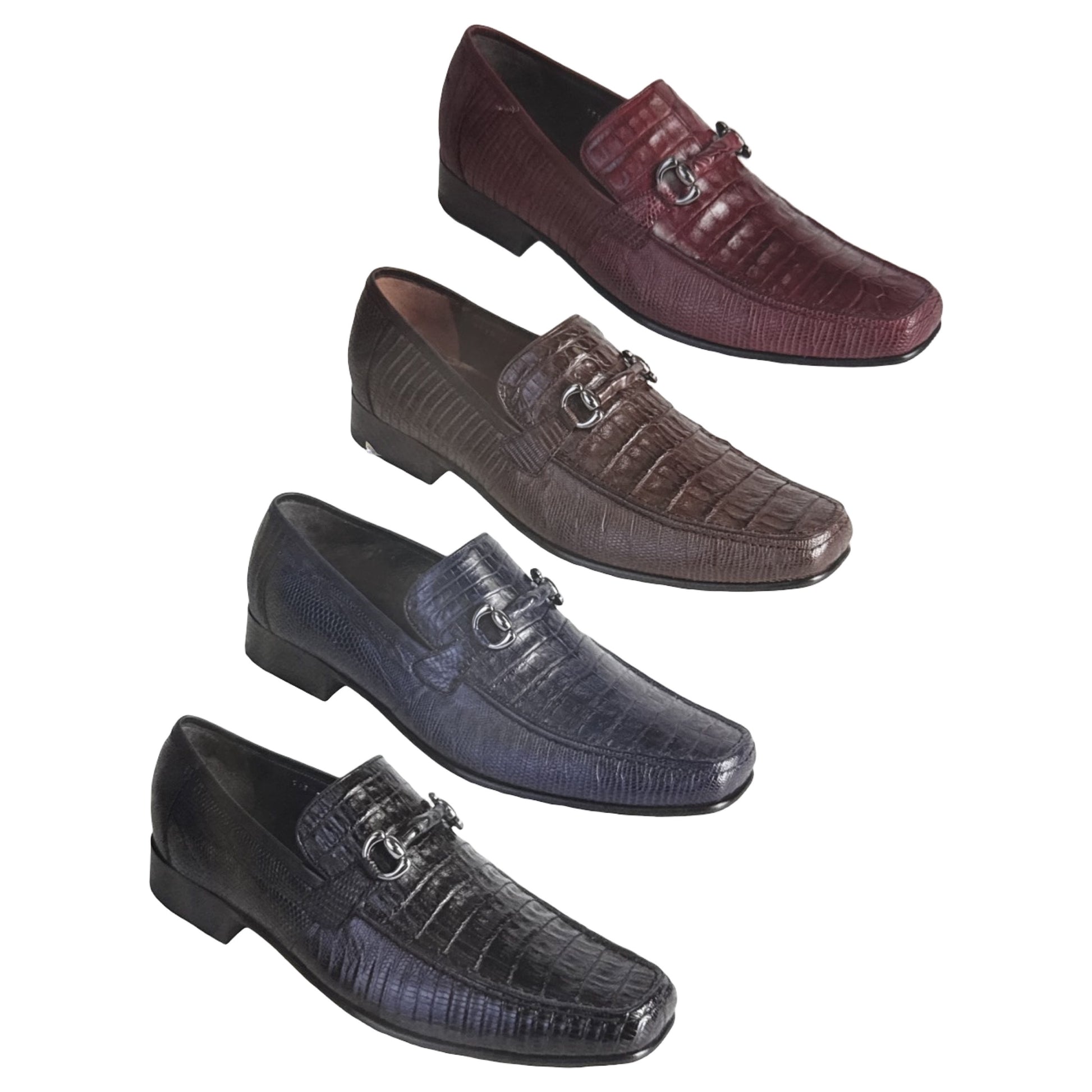 Los Altos Crocodile / Lizard Loafers - Dudes Boutique