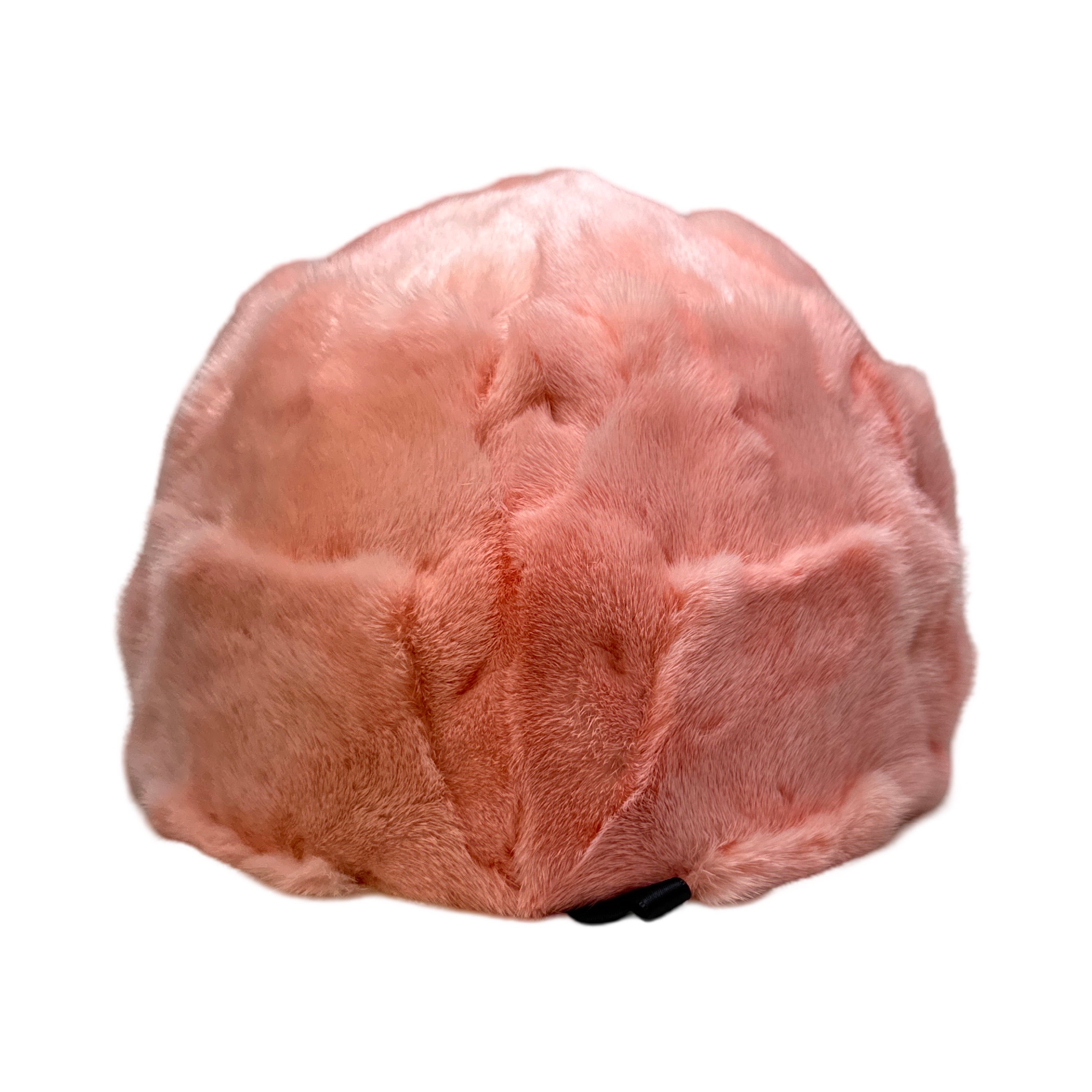 Kashani Pink Diamond Cut Mink Baseball Hat - Dudes Boutique