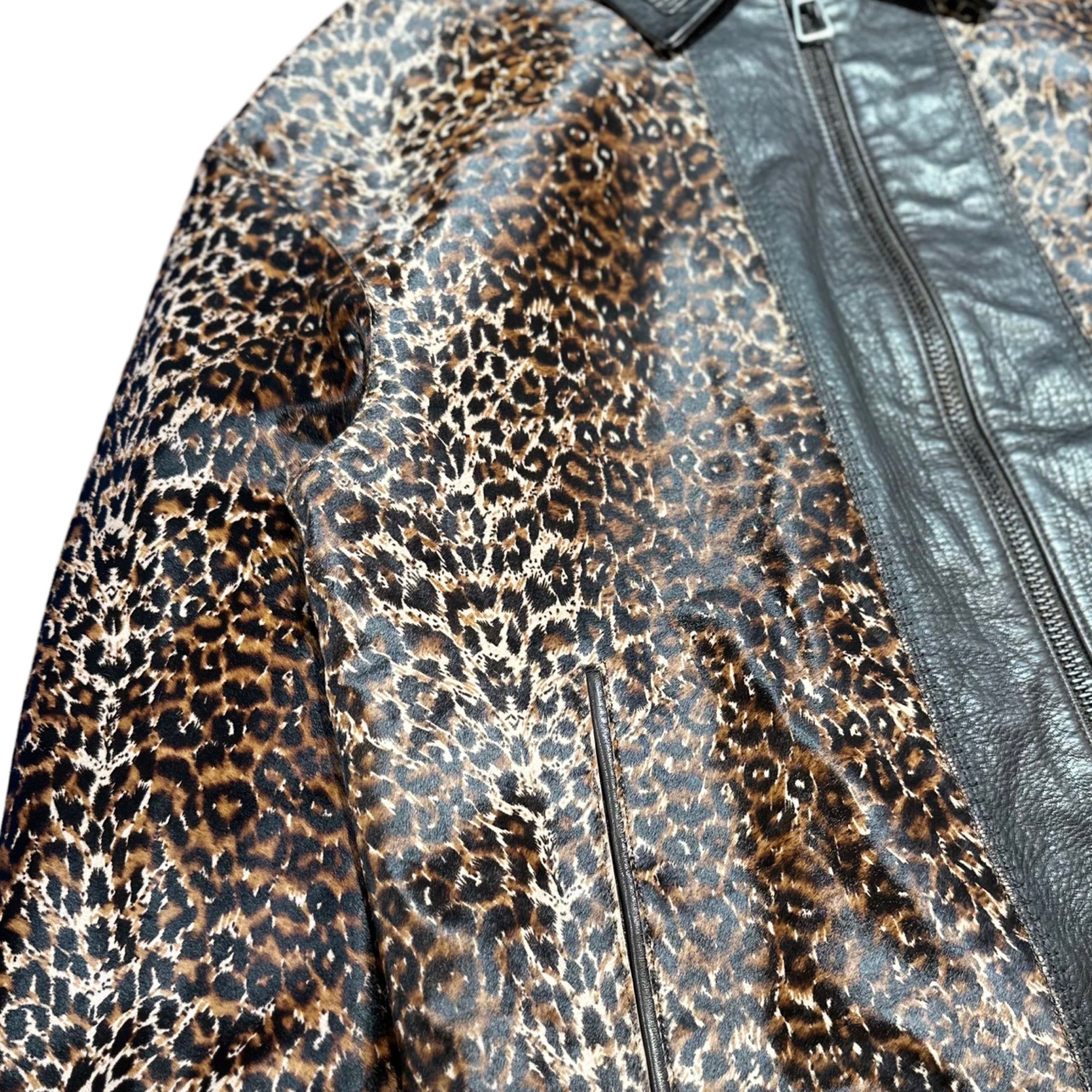 Luca Della Brown Leopard Cavalino Pony Hair Jacket – Dudes Boutique