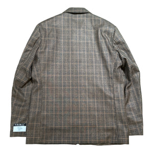 Pronti Brown Plaid Jacket - Dudes Boutique