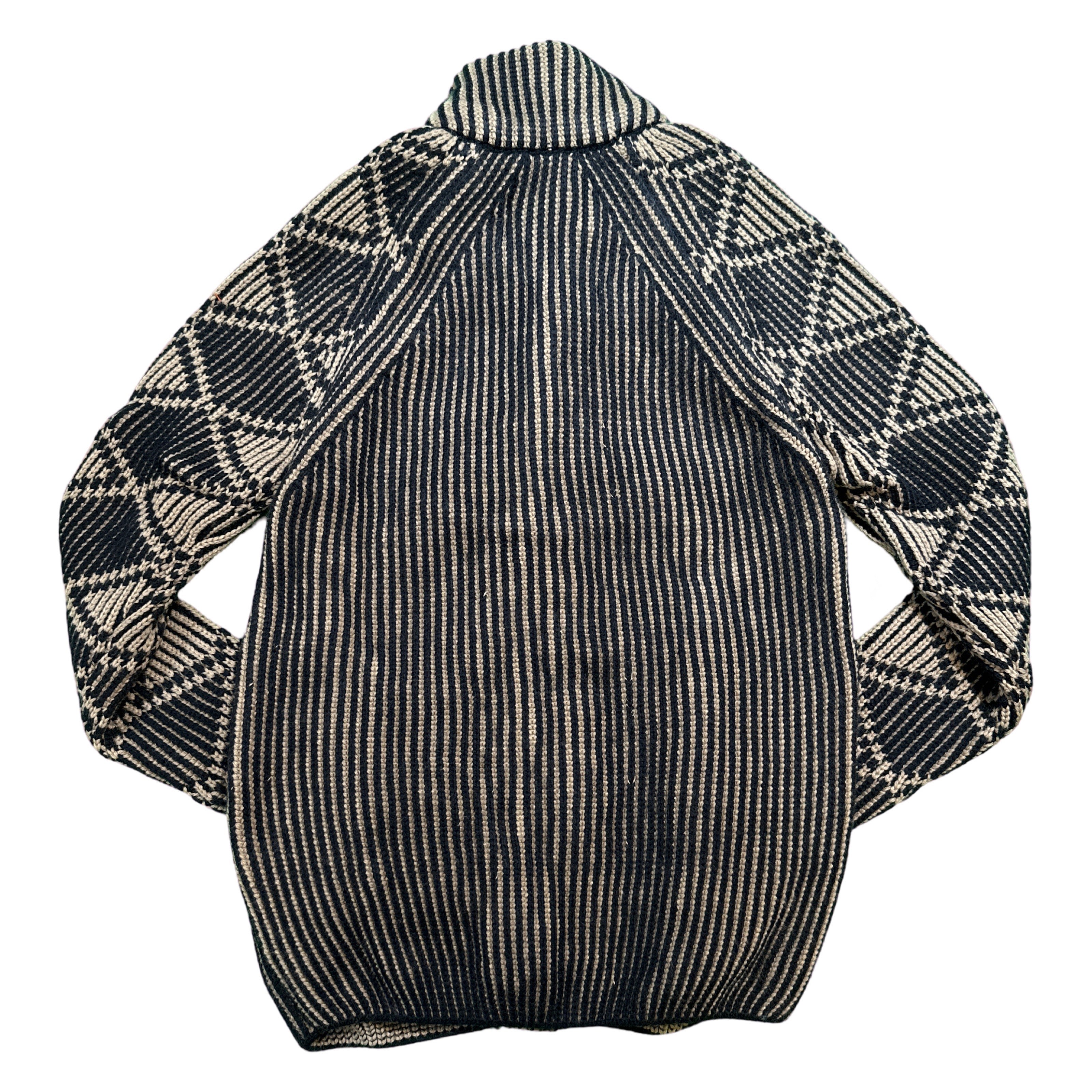 LCR Brown / Black Wool Sweater - Dudes Boutique