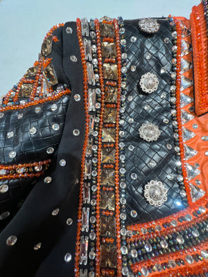 Kashani Pharaoh Flame Hyper Crystal Jacket - Dudes Boutique