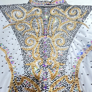 Kashani White Golden Kingdom Hyper Crystal Jacket - Dudes Boutique