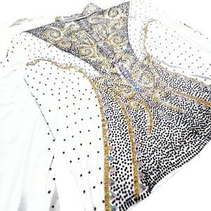 Kashani White Golden Kingdom Hyper Crystal Jacket - Dudes Boutique