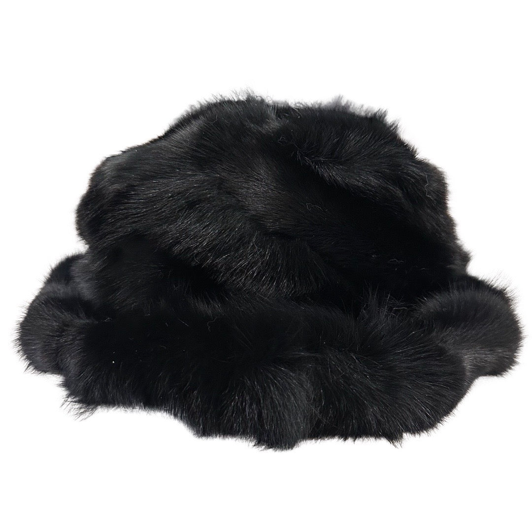 Kashani Men's Black Fox Fur Top Hat – Dudes Boutique