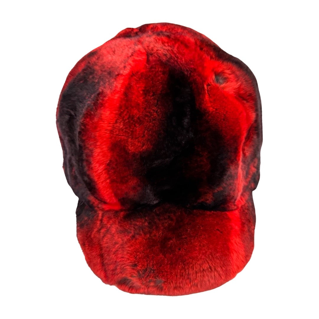 Kashani Red Rex Rabbit Chinchilla Derby Hat - Dudes Boutique