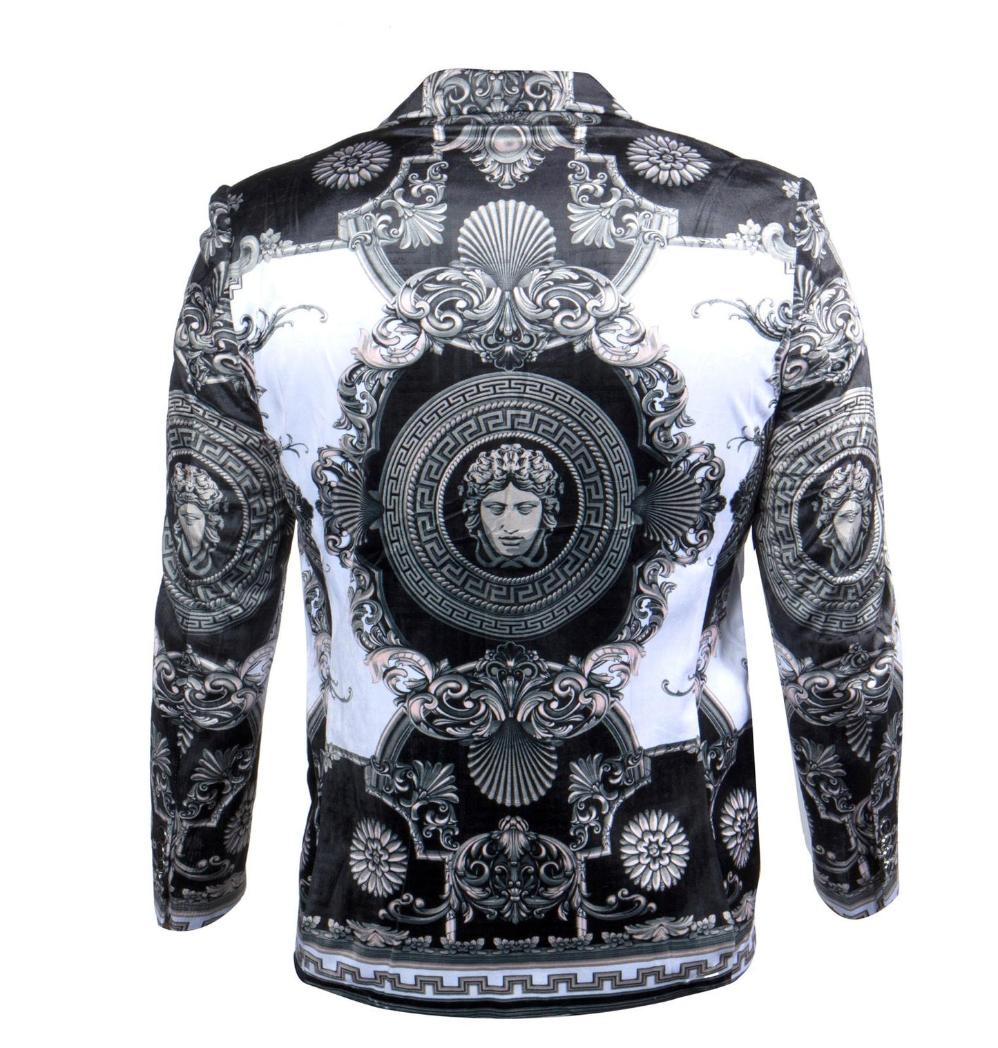 Prestige PBZ-100 Black/White Velour Blazer