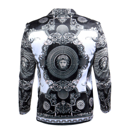 Prestige PBZ-100 Black/White Velour Blazer