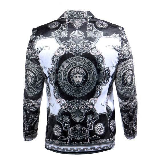 Prestige PBZ-100 Black/White Velour Blazer