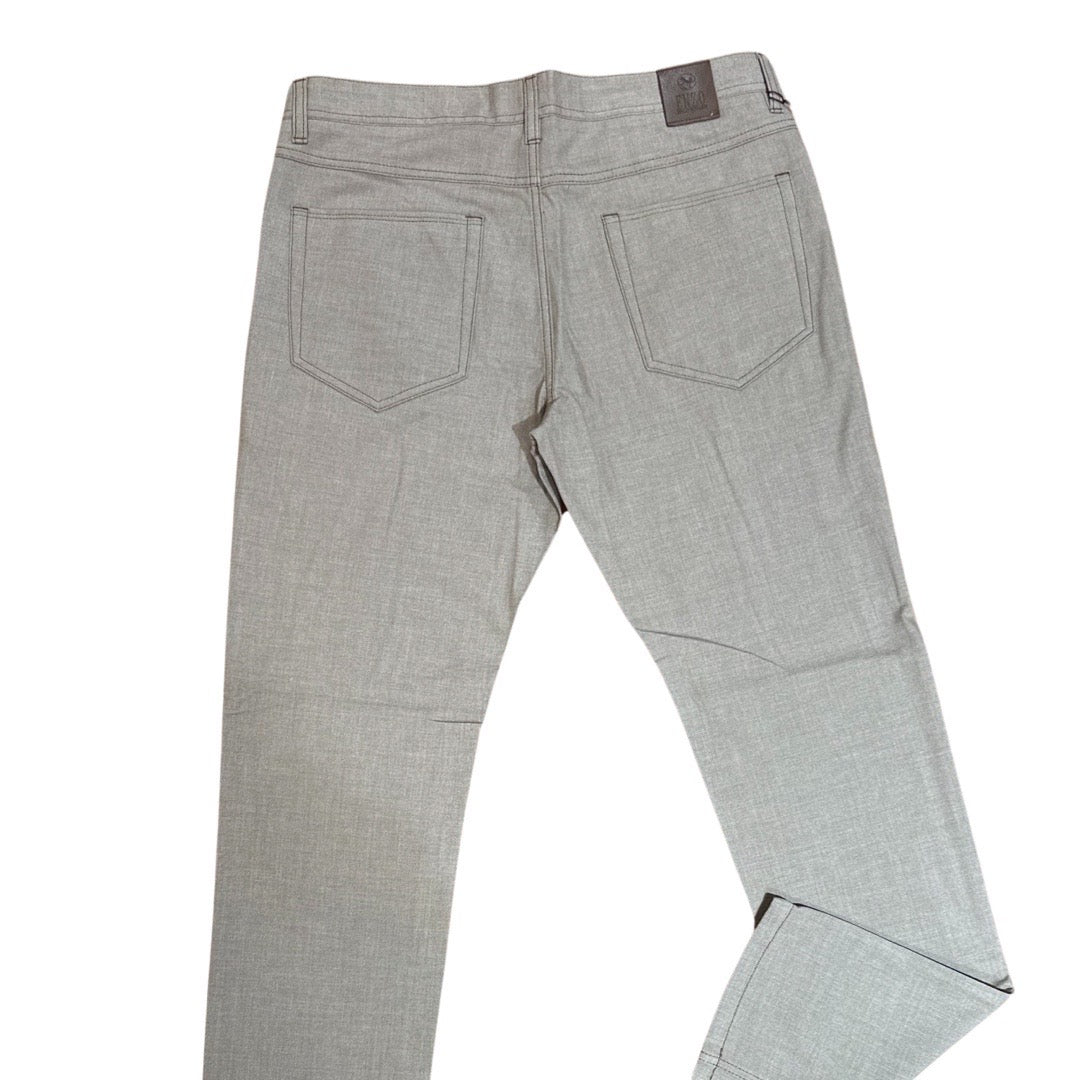 Enzo Alpha-350 Oatmeal High End Pants - Dudes Boutique