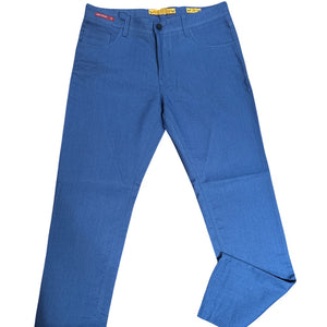 Enzo Alpha-357 Marine Blue High End Pants - Dudes Boutique