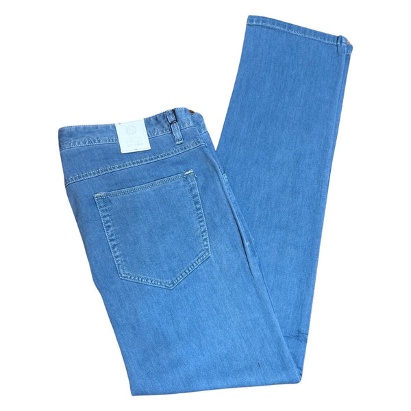 Enzo Beta Skinny-22 Light Blue Denim Jeans