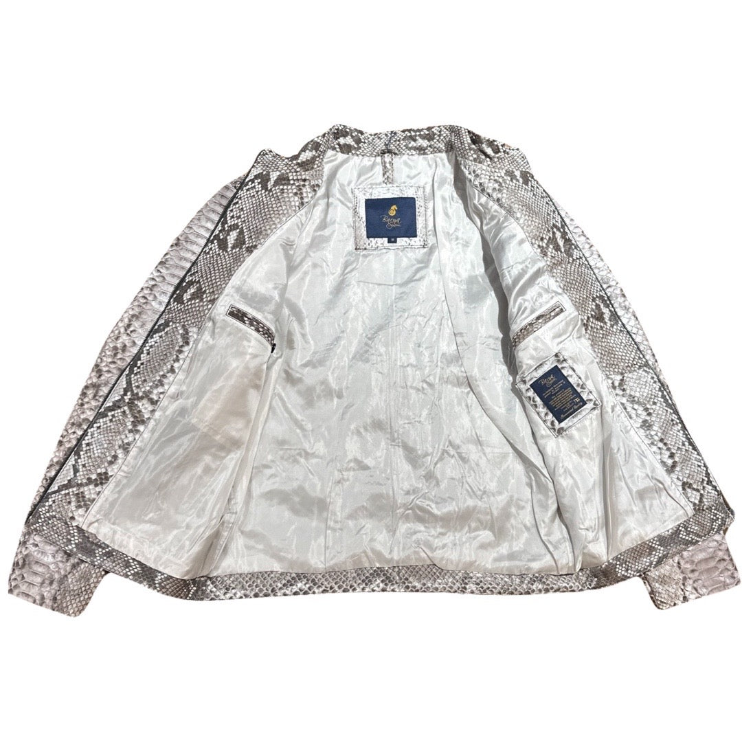 Barya NewYork Natural Full Python Jacket - Dudes Boutique