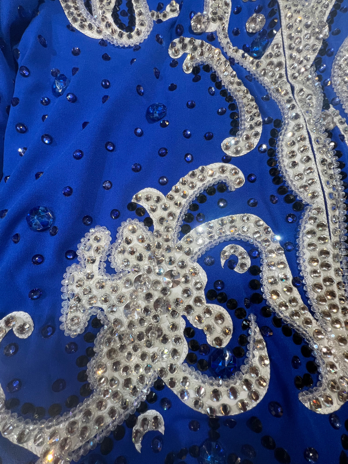 Kashani Ladies Royal Blue Hyper Crystal Jacket - Dudes Boutique