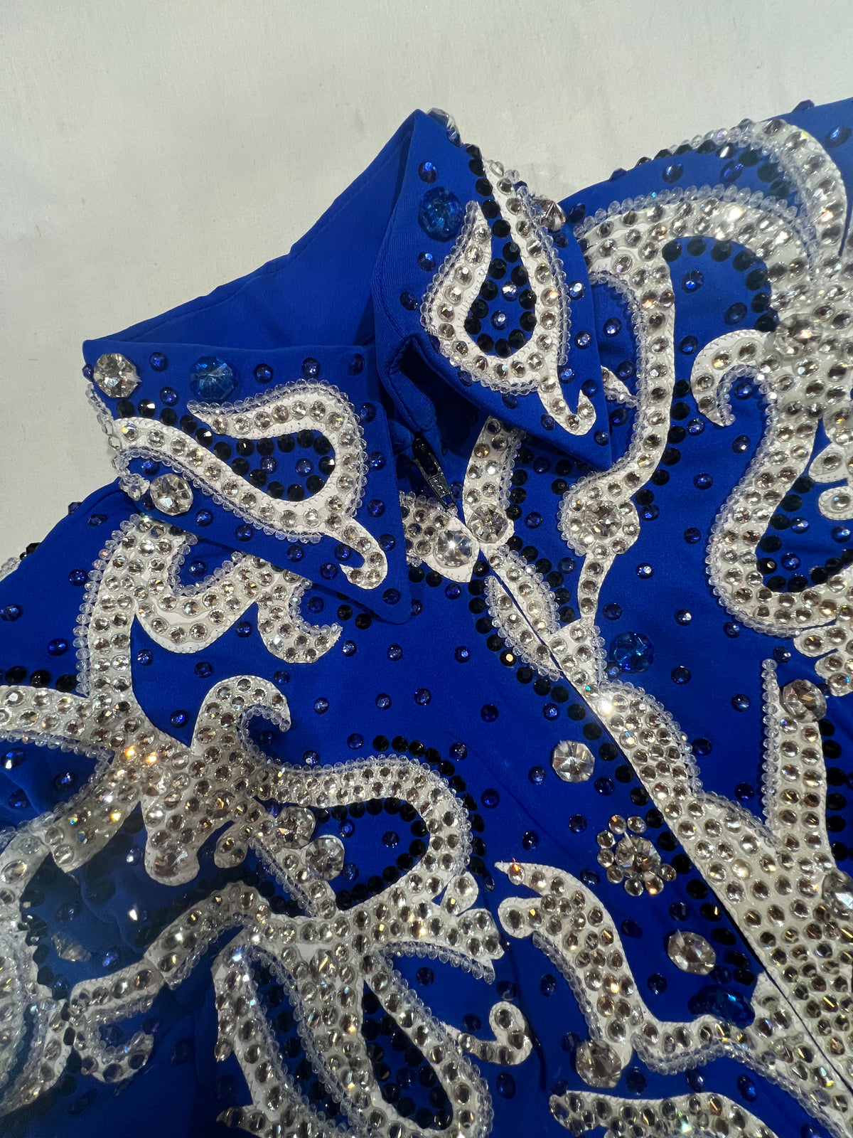 Kashani Ladies Royal Blue Hyper Crystal Jacket - Dudes Boutique