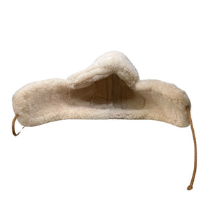 Kashani Tan Suede Shearling Aviator Hat - Dudes Boutique