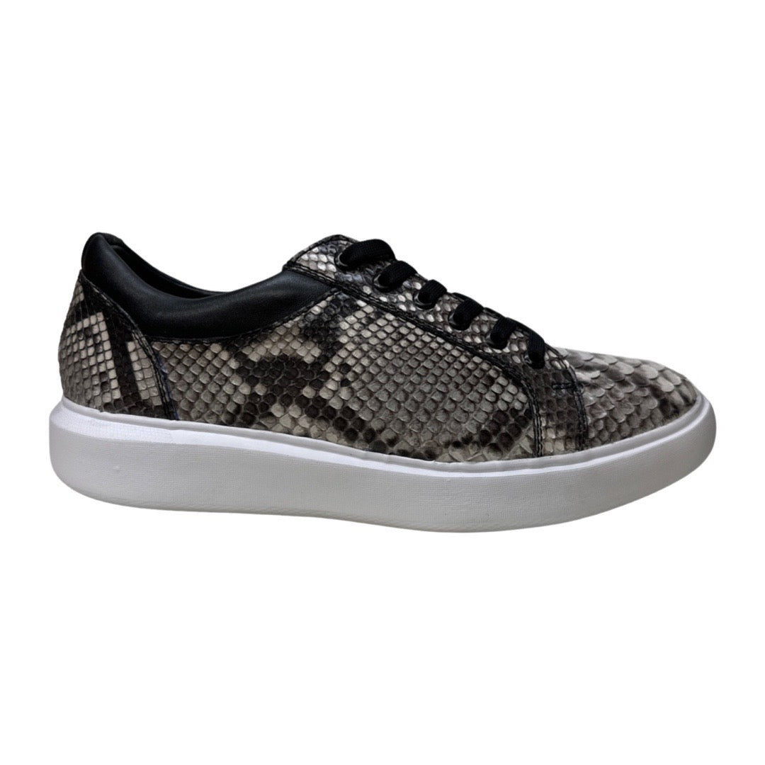 Los Altos Natural Python Low Top Sneakers - Dudes Boutique