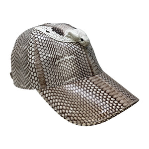 Kashani All Over Natural Cobra Head Baseball Hat - Dudes Boutique