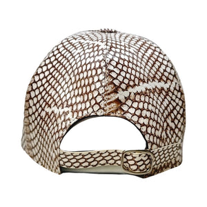 Kashani All Over Natural Cobra Head Baseball Hat - Dudes Boutique