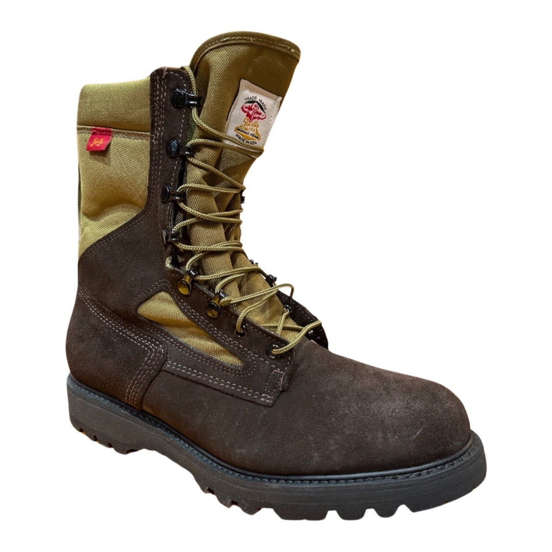 Gorilla USA Brown Olive Marine Lace Up High Top Boots - Dudes Boutique