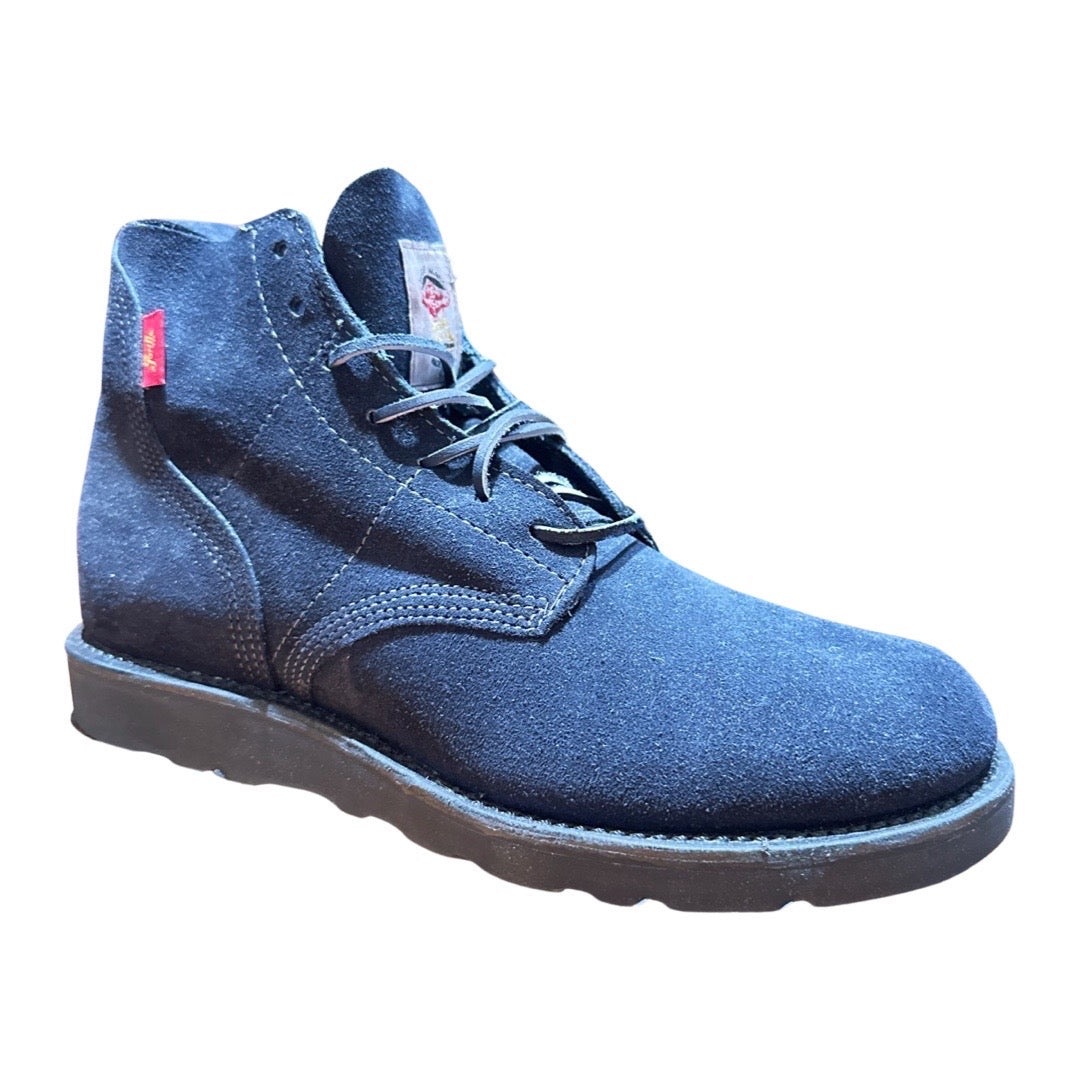 Gorilla USA Navy Black Suede Leather Chukka Boots - Dudes Boutique