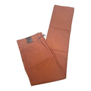 Enzo Alpha 367 Coffee High-end Pants - Dudes Boutique