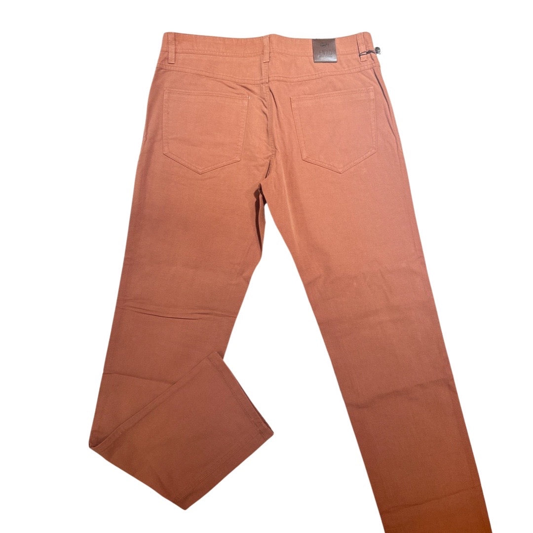 Enzo Alpha 367 Coffee High-end Pants - Dudes Boutique