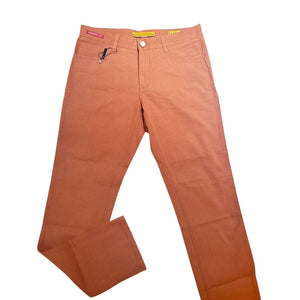 Enzo Alpha 367 Coffee High-end Pants - Dudes Boutique