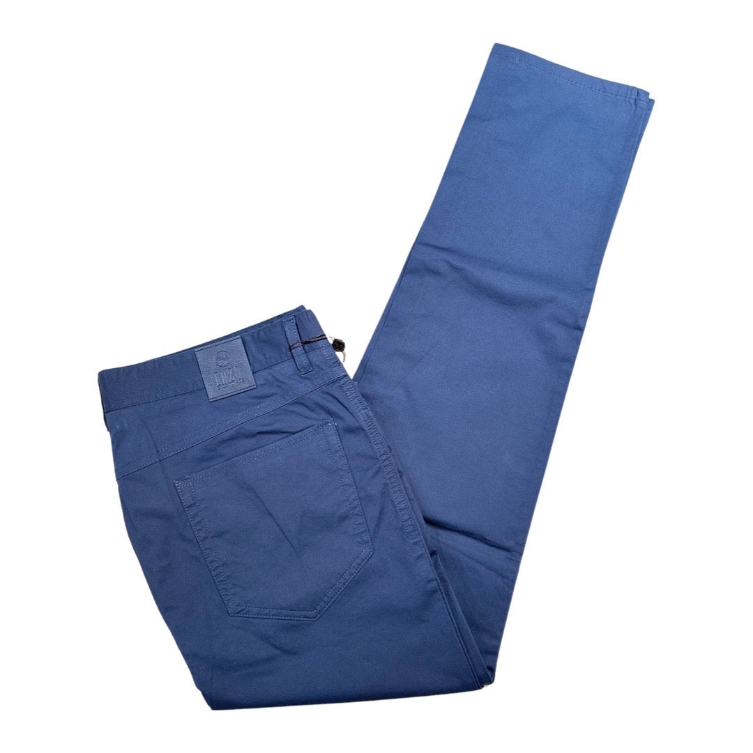 Enzo Alpha 370 Navy Blue High-end Pants - Dudes Boutique