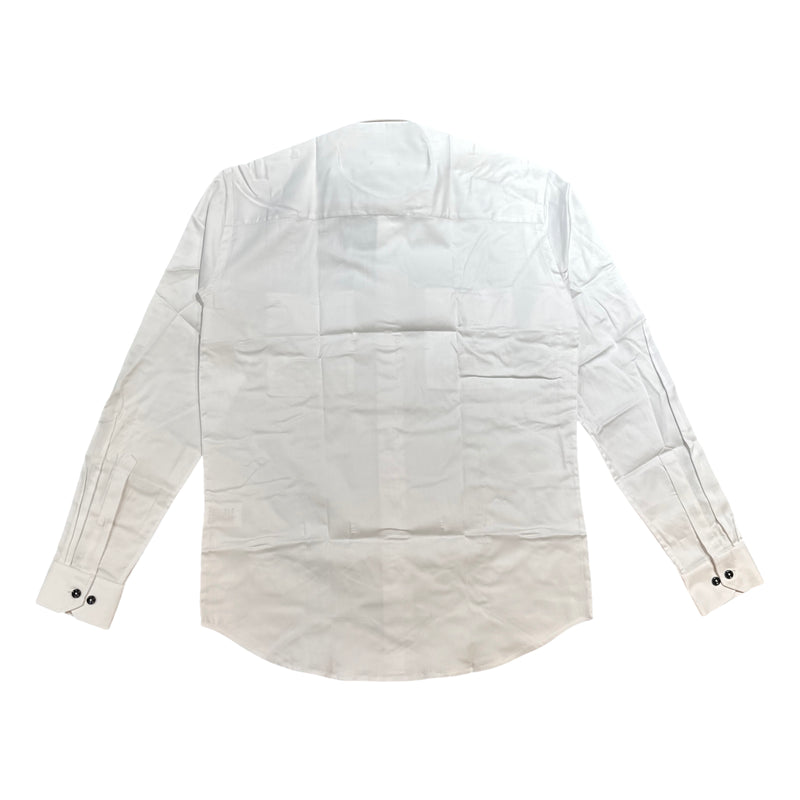Johnny Q JQ 1002-D White Button Up Shirt - Dudes Boutique