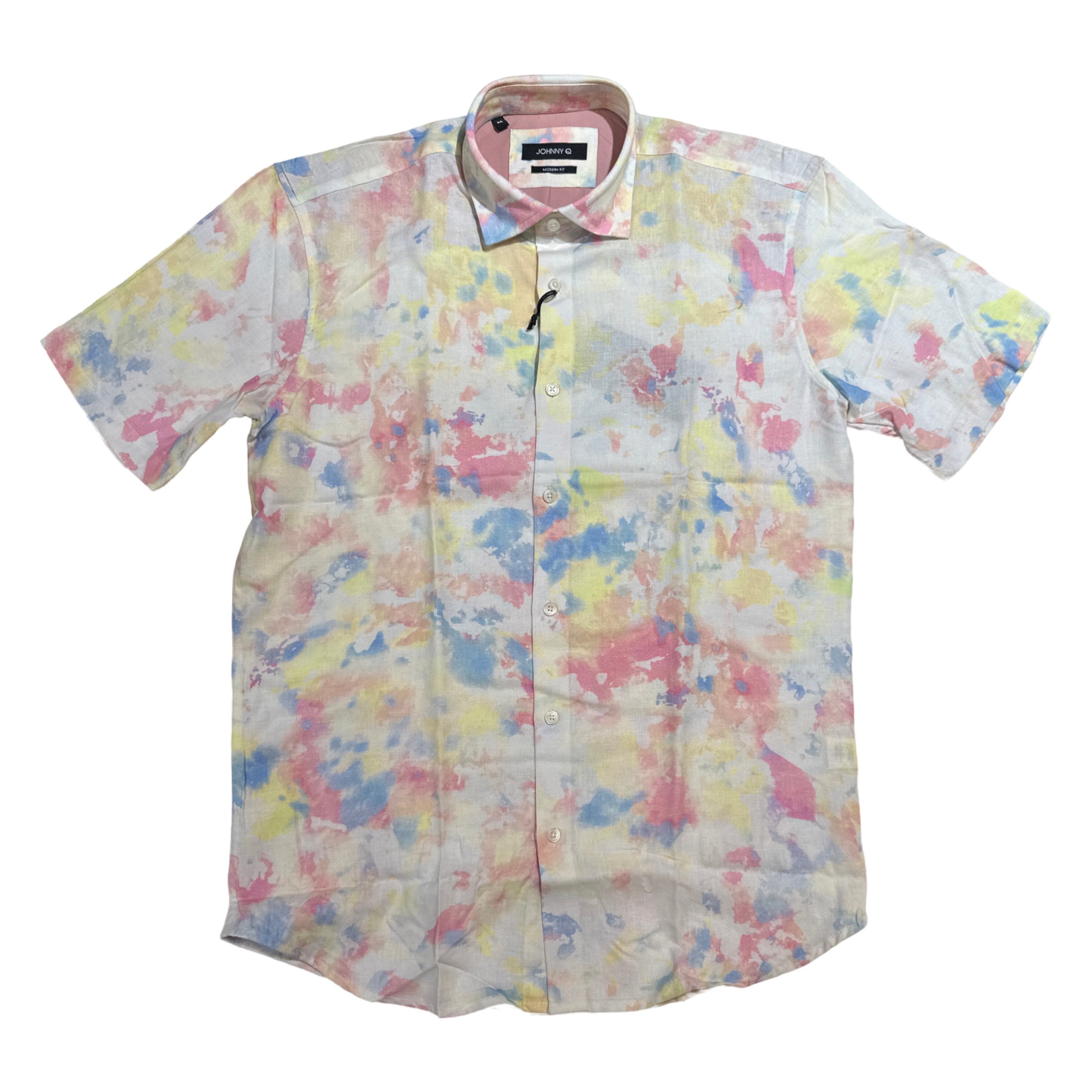 Johnny Q J 113-S Multi Button Up Shirt - Dudes Boutique