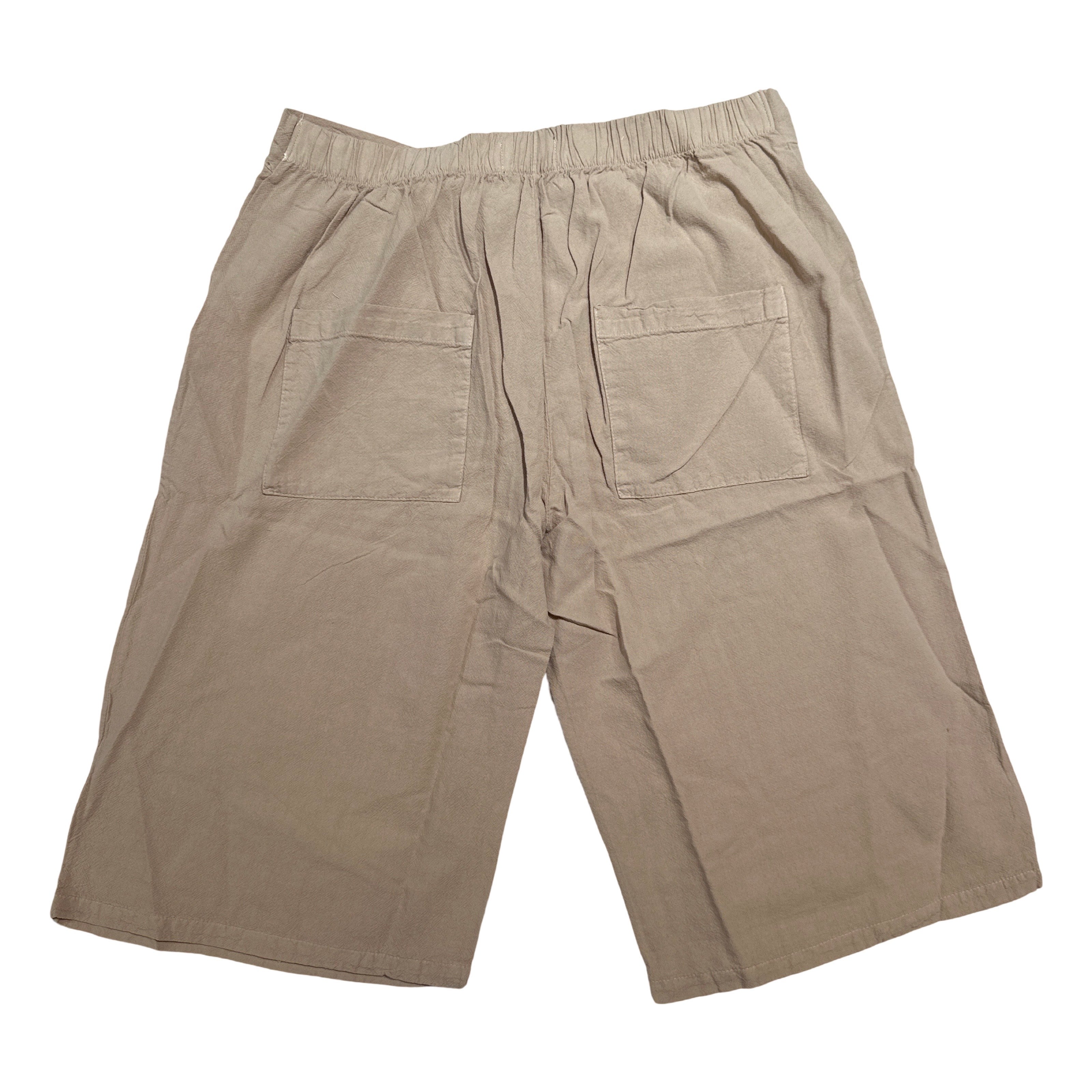 Seaspice Beige Double Pocket Peruvian Cotton Shorts - Dudes Boutique