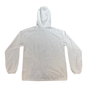 Seaspice White Peruvian Cotton Zip Up Hoodie - Dudes Boutique