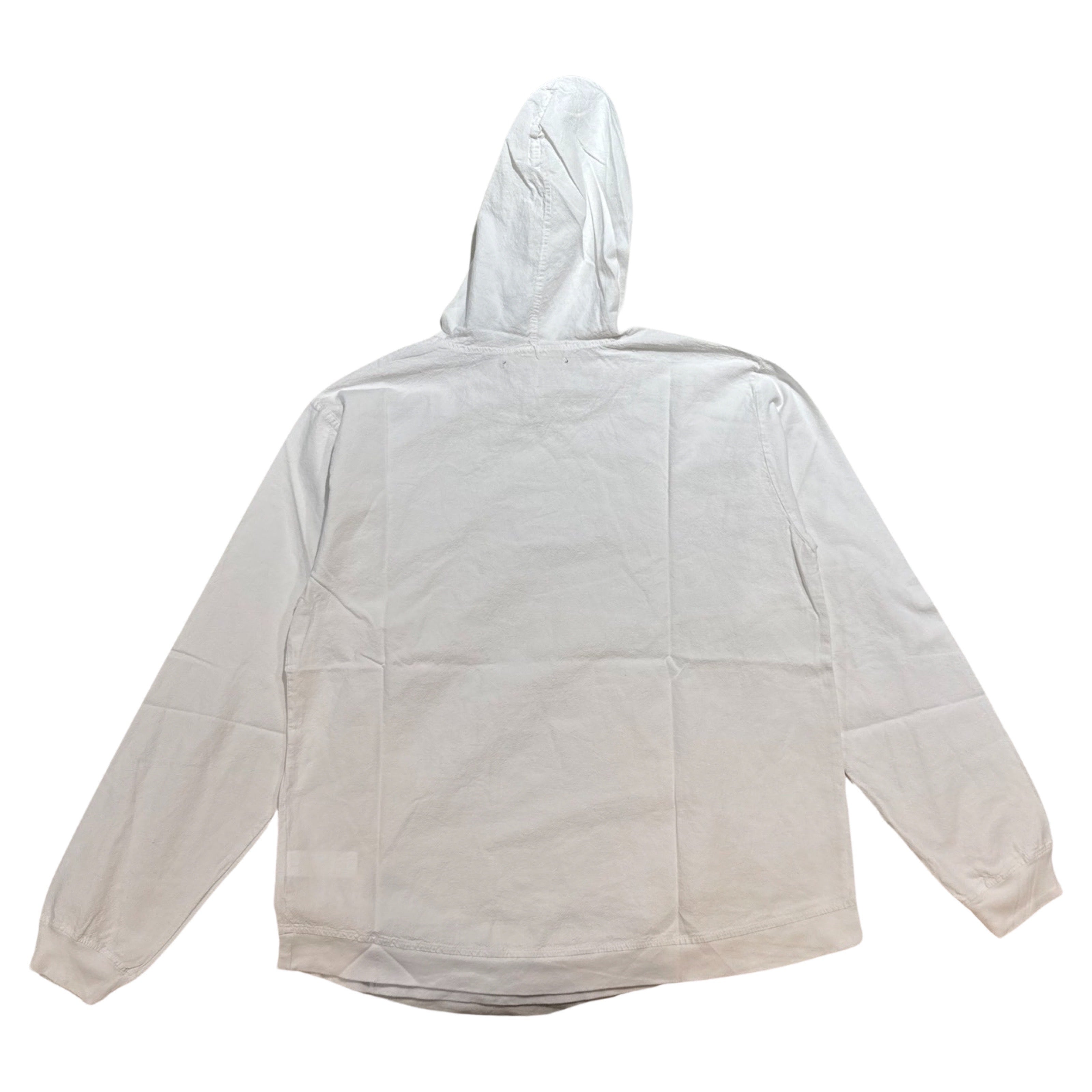 Seaspice White Peruvian Cotton Drawstring Hoodie - Dudes Boutique